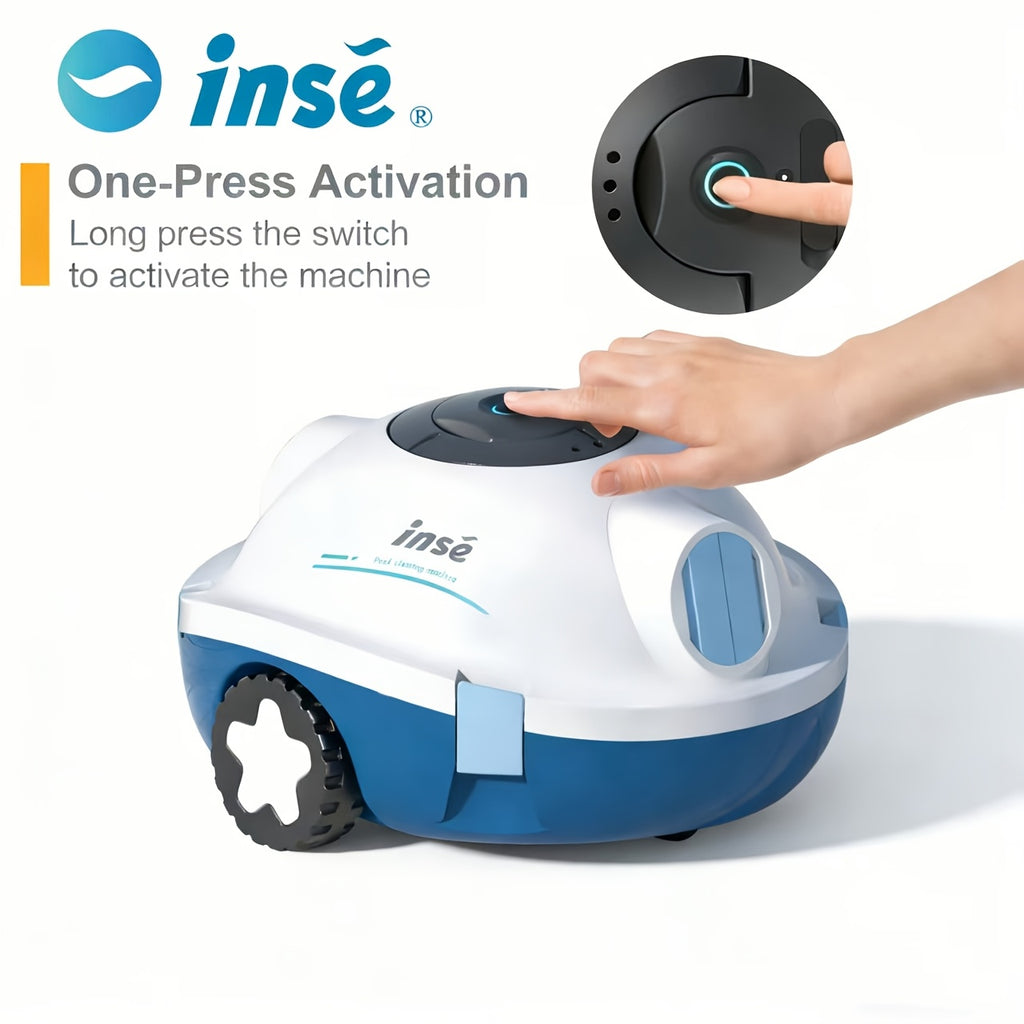 Roboter Poolreiniger, Orangeschwarz für Schlafzimmer – Detailansicht 3