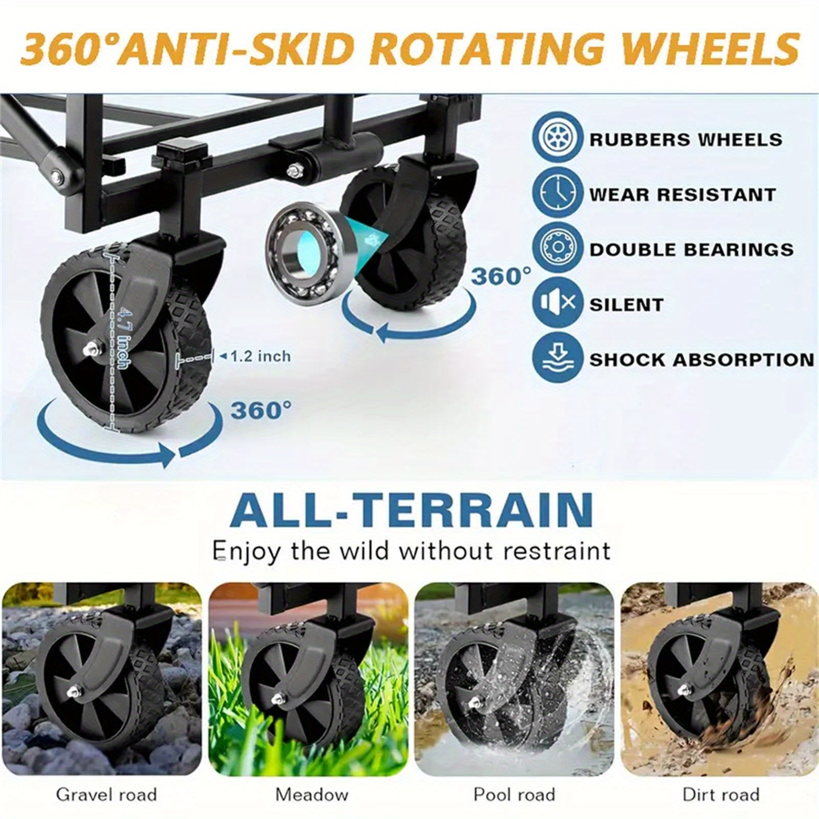 Robuster, 149,69 KG für Garten und Terrasse – Detailansicht 4