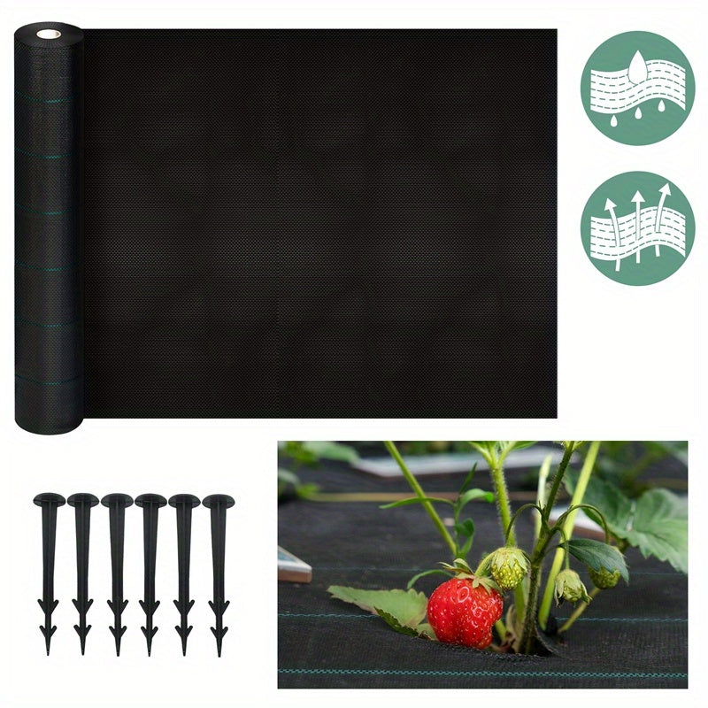 Robustes Unkrautbekämpfungsnetz, 100 g für Garten und Terrasse – Detailansicht 8