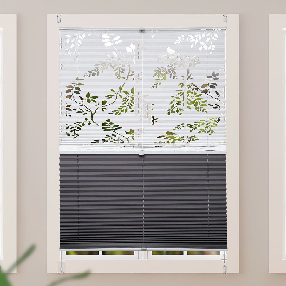 Rollos für Fenster, Weißheißprägung + dunkelgraue Vollschattierung für Fenster und Sichtschutz – Detailansicht 4