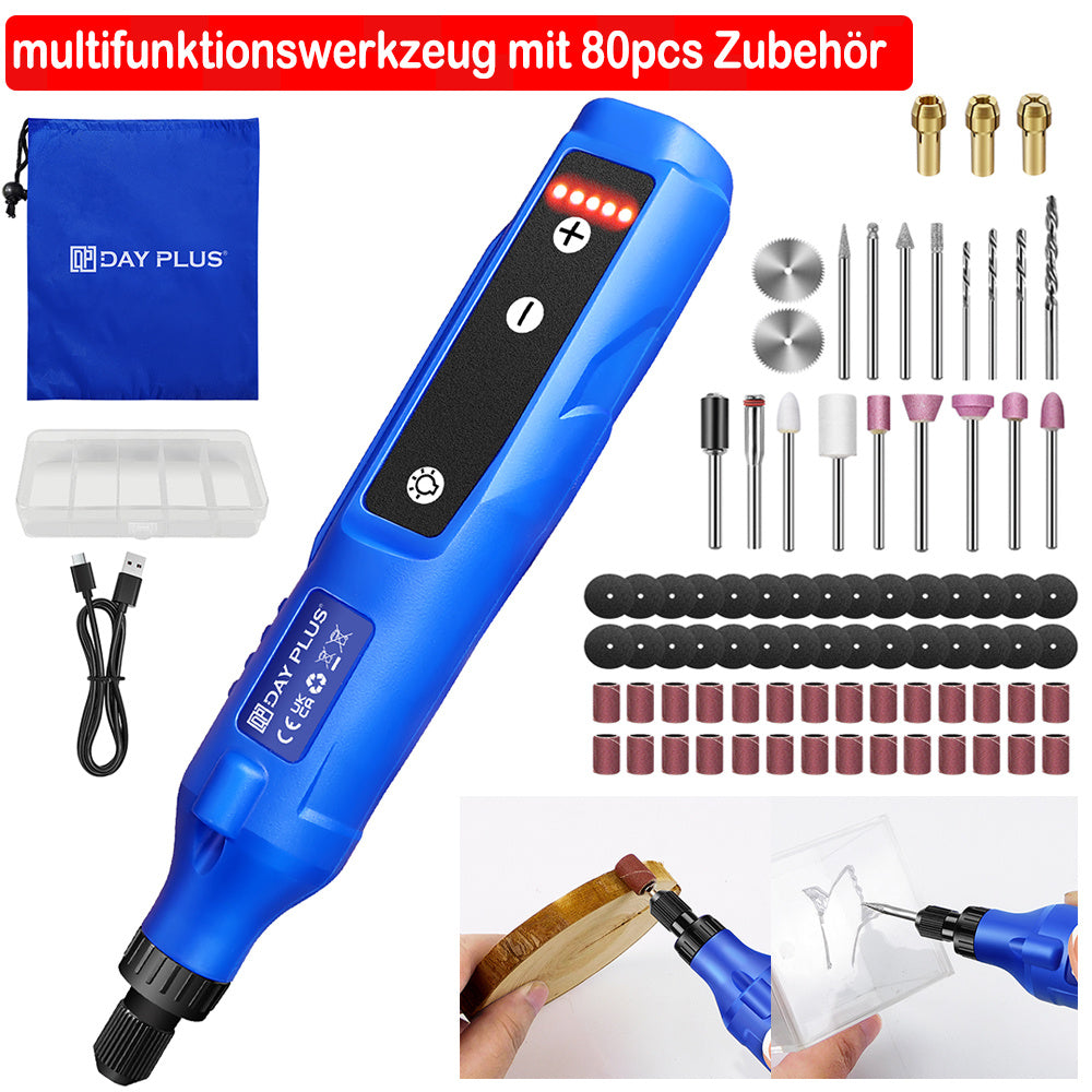Rotationswerkzeug Akku Multifunktionswerkzeug, 5-Gang Graviergerät für Alltag und Zuhause – Hauptansicht