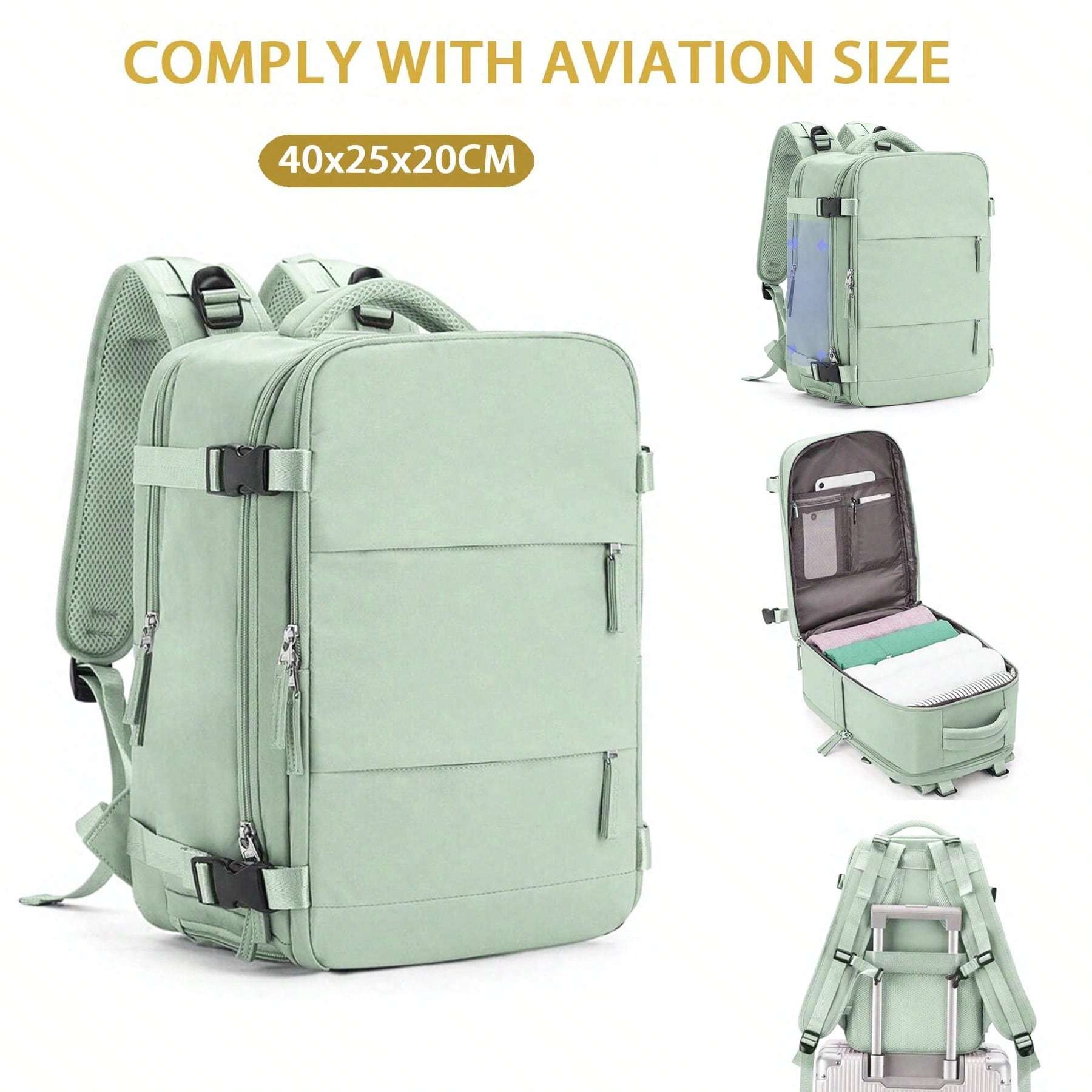 Rucksack, 40×20×25 cm für Alltag und Schule – Detailansicht 27