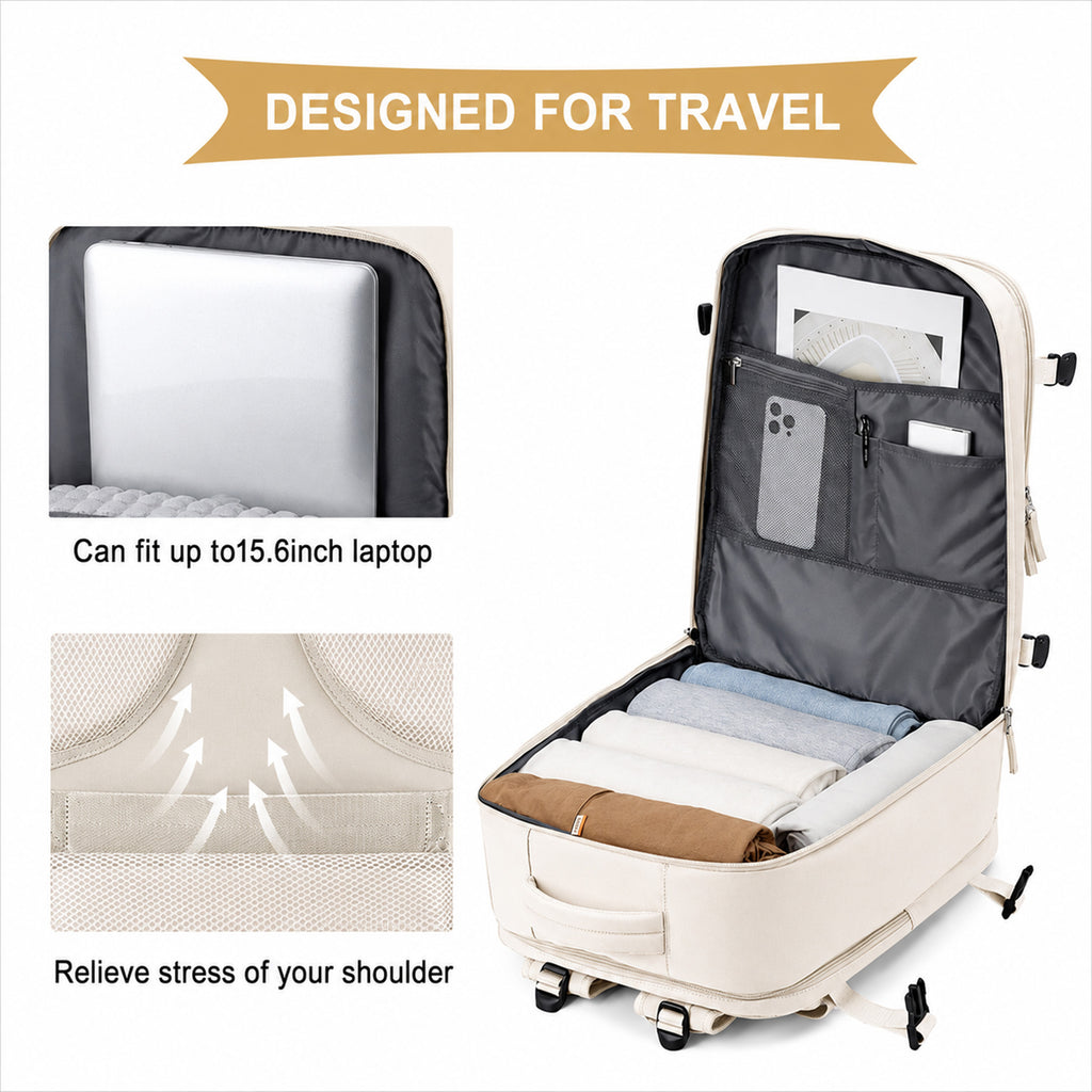 Rucksack, 40×20×25 cm für Alltag und Schule – Detailansicht 29