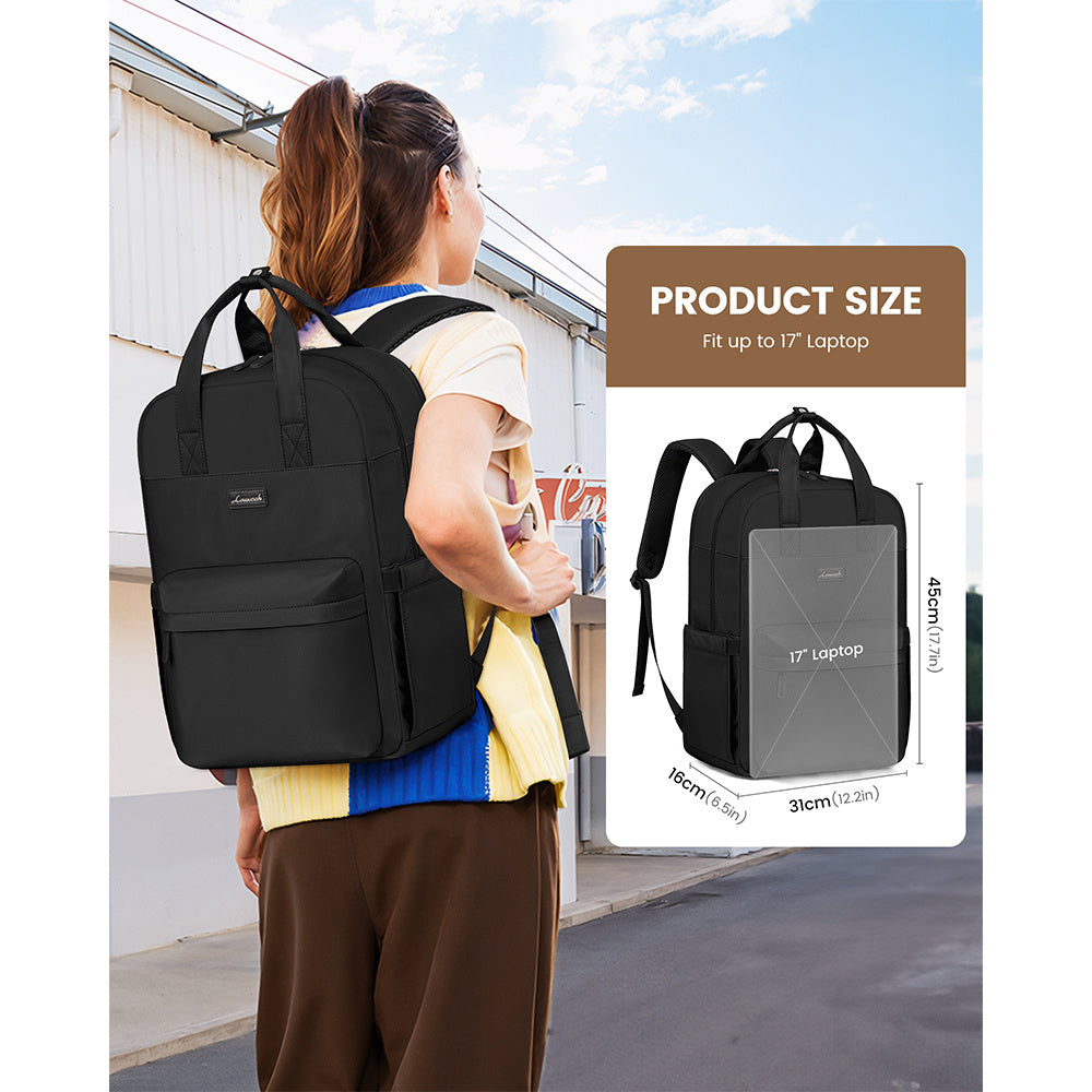 Rucksack, 43,94 cm für Alltag und Schule – Detailansicht 3