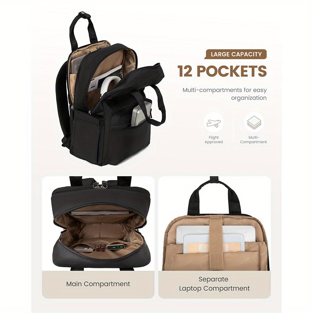 Rucksack, 43,94 cm für Alltag und Schule – Detailansicht 5