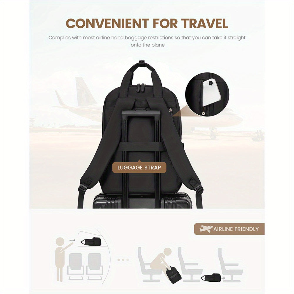 Rucksack, 43,94 cm für Alltag und Schule – Detailansicht 6