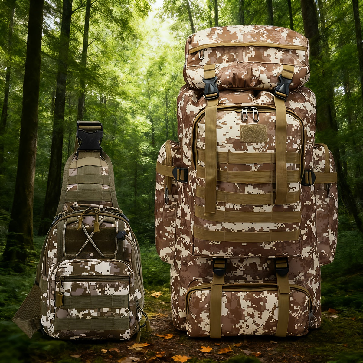Rucksack, Wüste für Schule und Alltag – Detailansicht 26