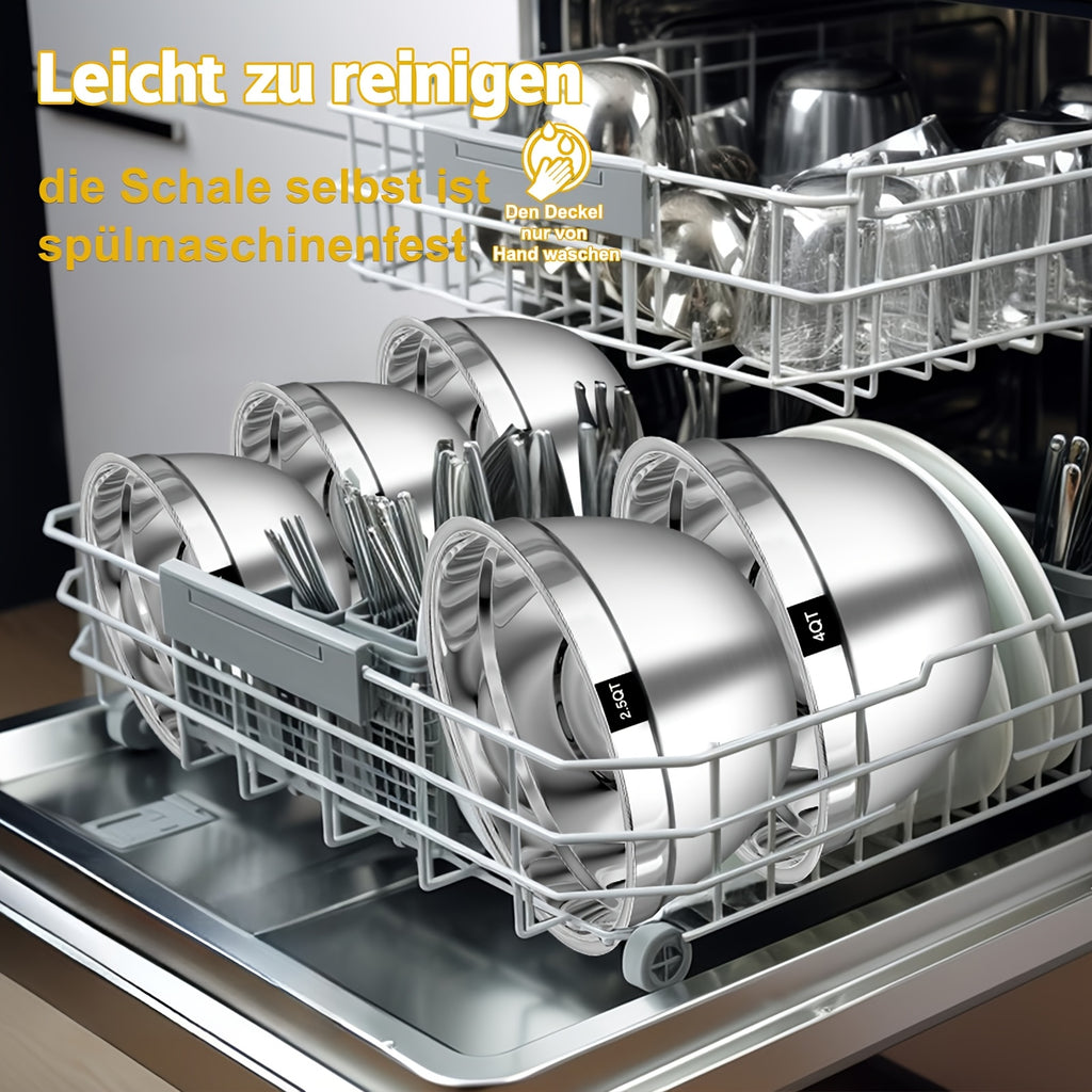 Rührschüssel-Set, 5L für Essbereich und Küche – Detailansicht 15