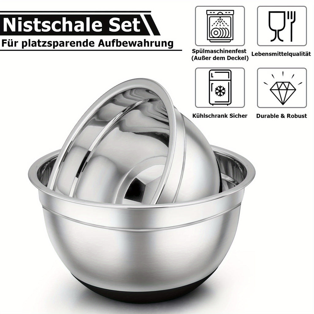 Rührschüssel-Set, 5L für Essbereich und Küche – Detailansicht 18