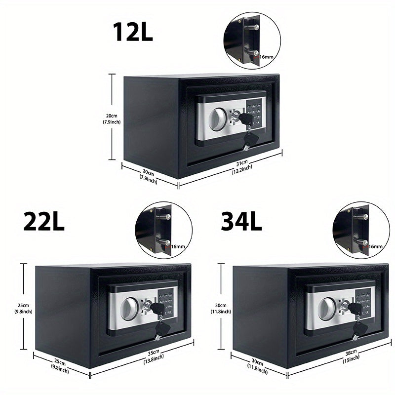 Safes & Tresore, M, 22L für Homeoffice und Büro – Detailansicht 4