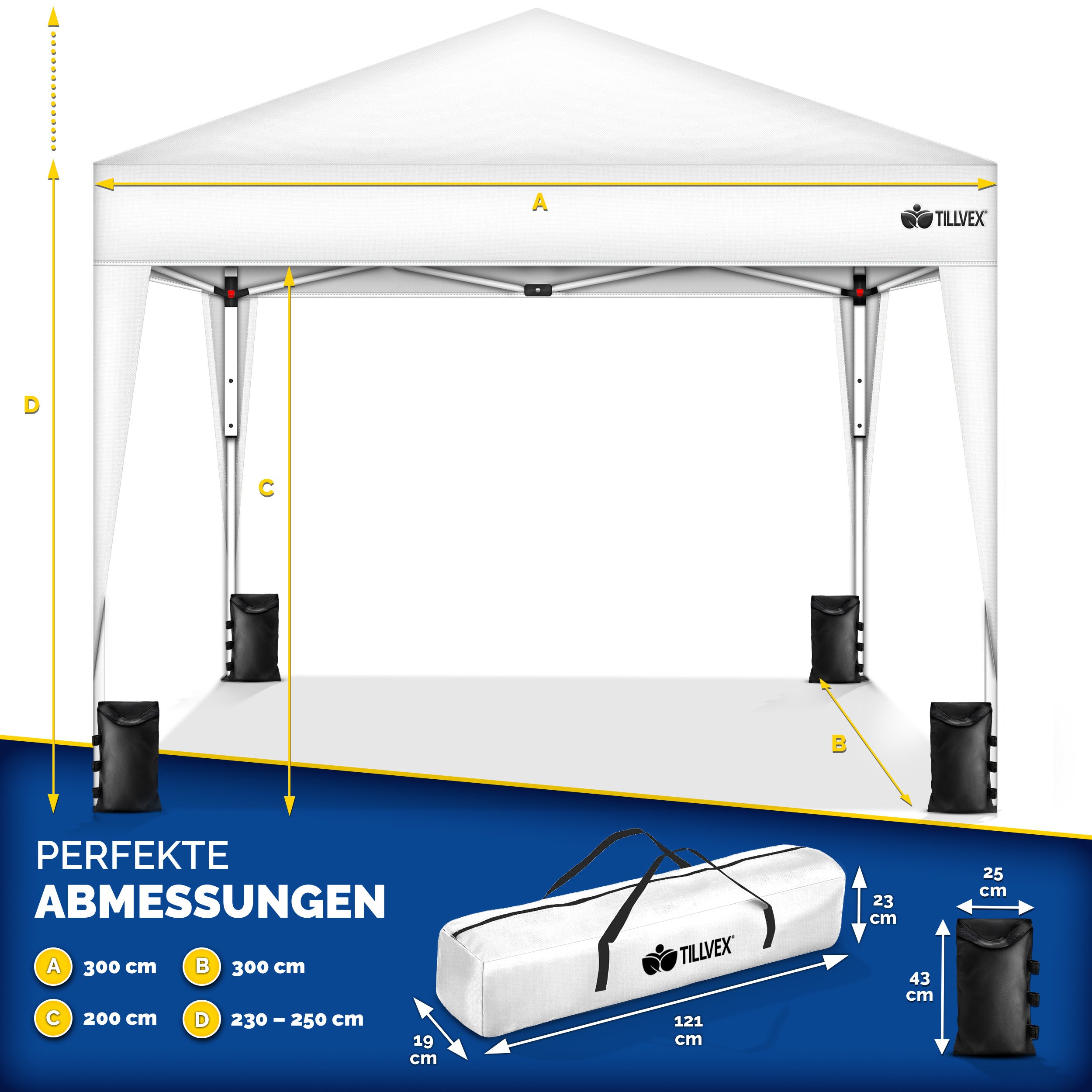 Sandsäcke, 3x3m für Garten – Detailansicht 56