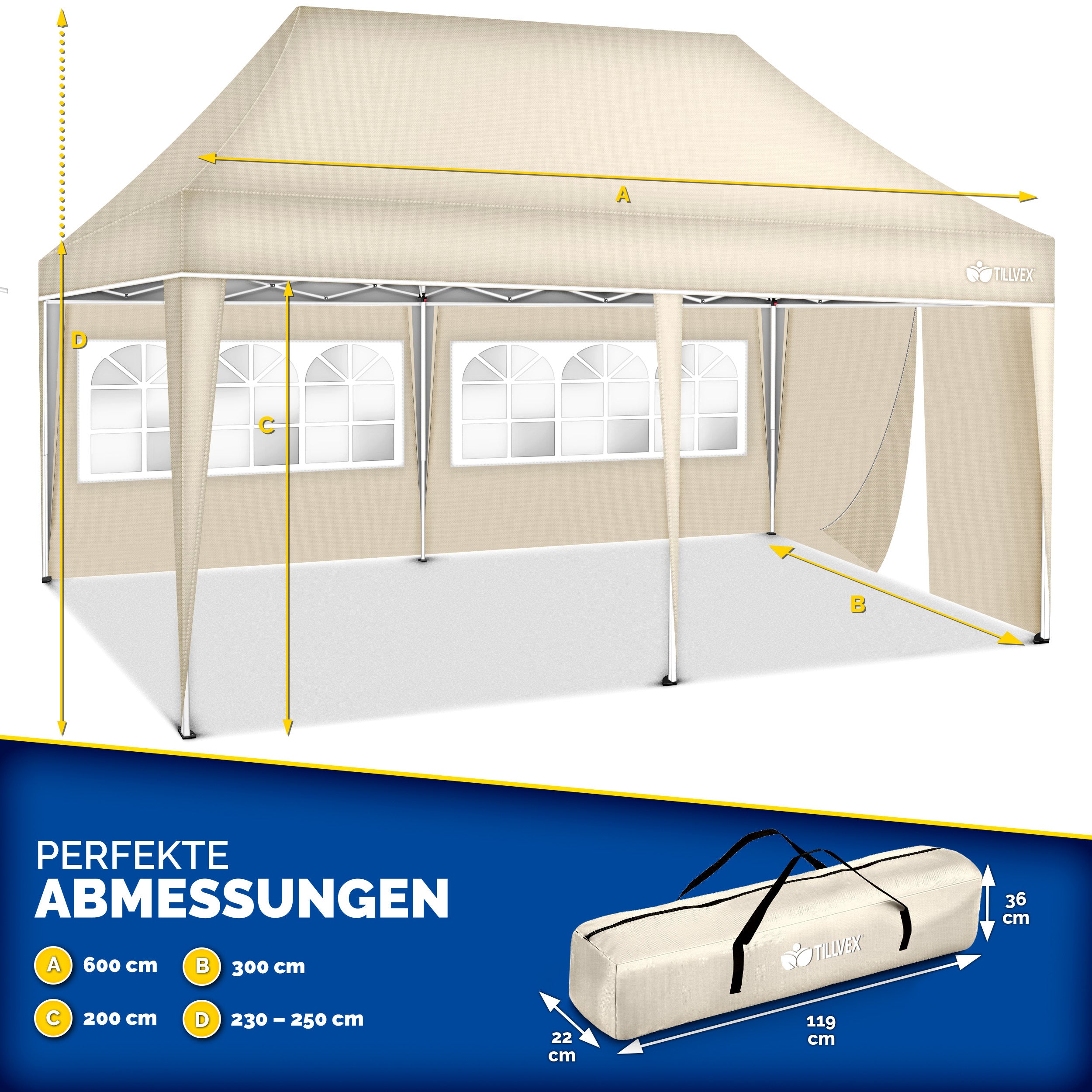 Sandsäcke, wasserdicht für Terrasse und Garten – Detailansicht 58