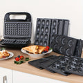 Sandwichmaker-Set, Silbrig für Küche und Essbereich – Detailansicht 2