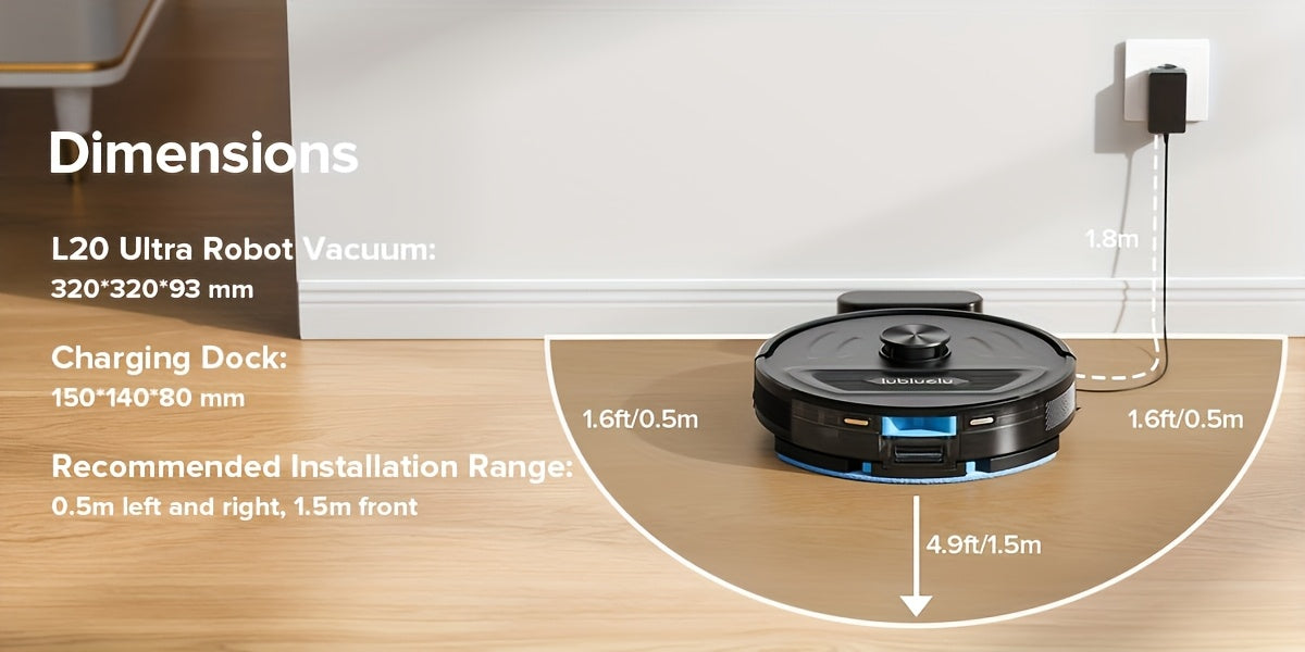 Saug- und Wischroboter, Lubluelu L20 Ultra Saug-Wisch-Roboter für Küche und Haushaltsreinigung – Detailansicht 21