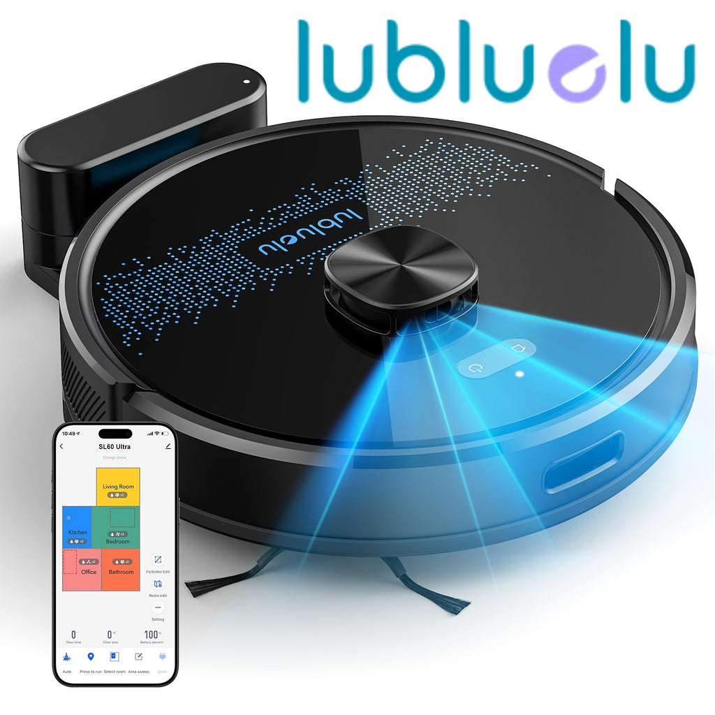 Saug- und Wischroboter, Lubluelu SL60 Plus+ Roboterstaubsauger für Haushaltsreinigung und Küche – Detailansicht 5