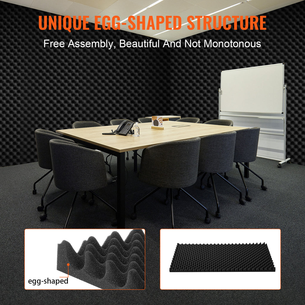 Schallschaumplatten 4er-Pack, 4 Stk. für Studio-Wand und -Decke – Detailansicht 8