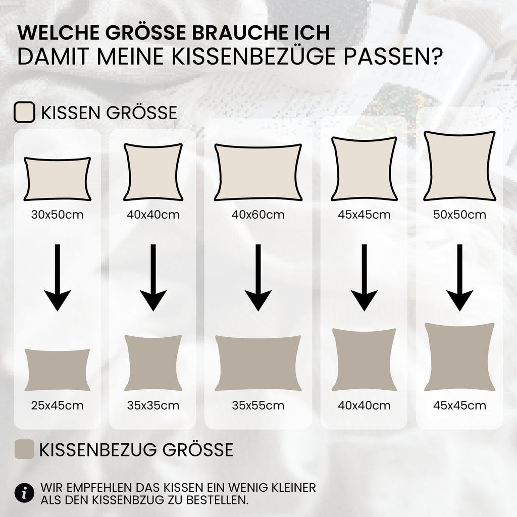 Schlafkissen, 4 Stück | 60 X 60cm für Schlafzimmer und Bett – Detailansicht 16
