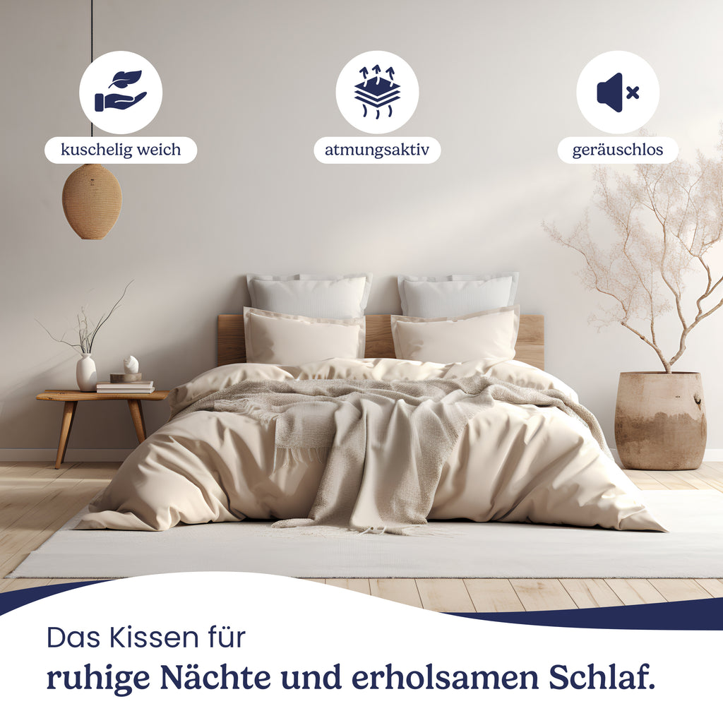 Schlafkissen, waschbar für Bett und Schlafzimmer – Detailansicht 8