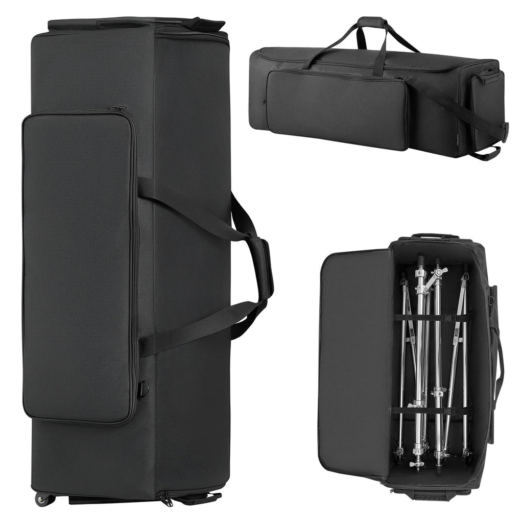 Schlagzeug-Hardwaretasche, schwarz für Hardware und Ständer Zubehör – Hauptansicht