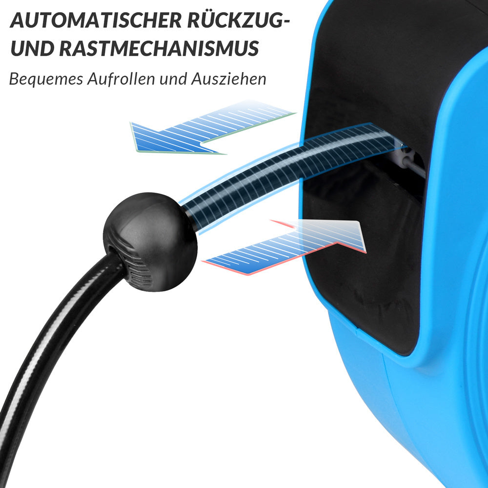 Schlauchtrommel, 8 Zoll für Fahrzeug und unterwegs – Detailansicht 5