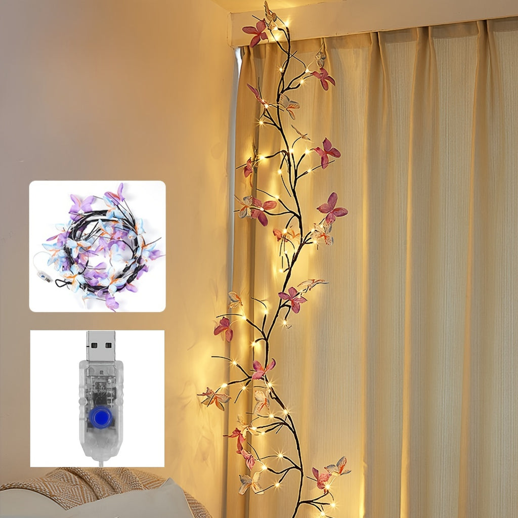 Schmetterlings-Zweig-Licht, LED-Beleuchtung für Wohnzimmer und Zuhause – Detailansicht 5