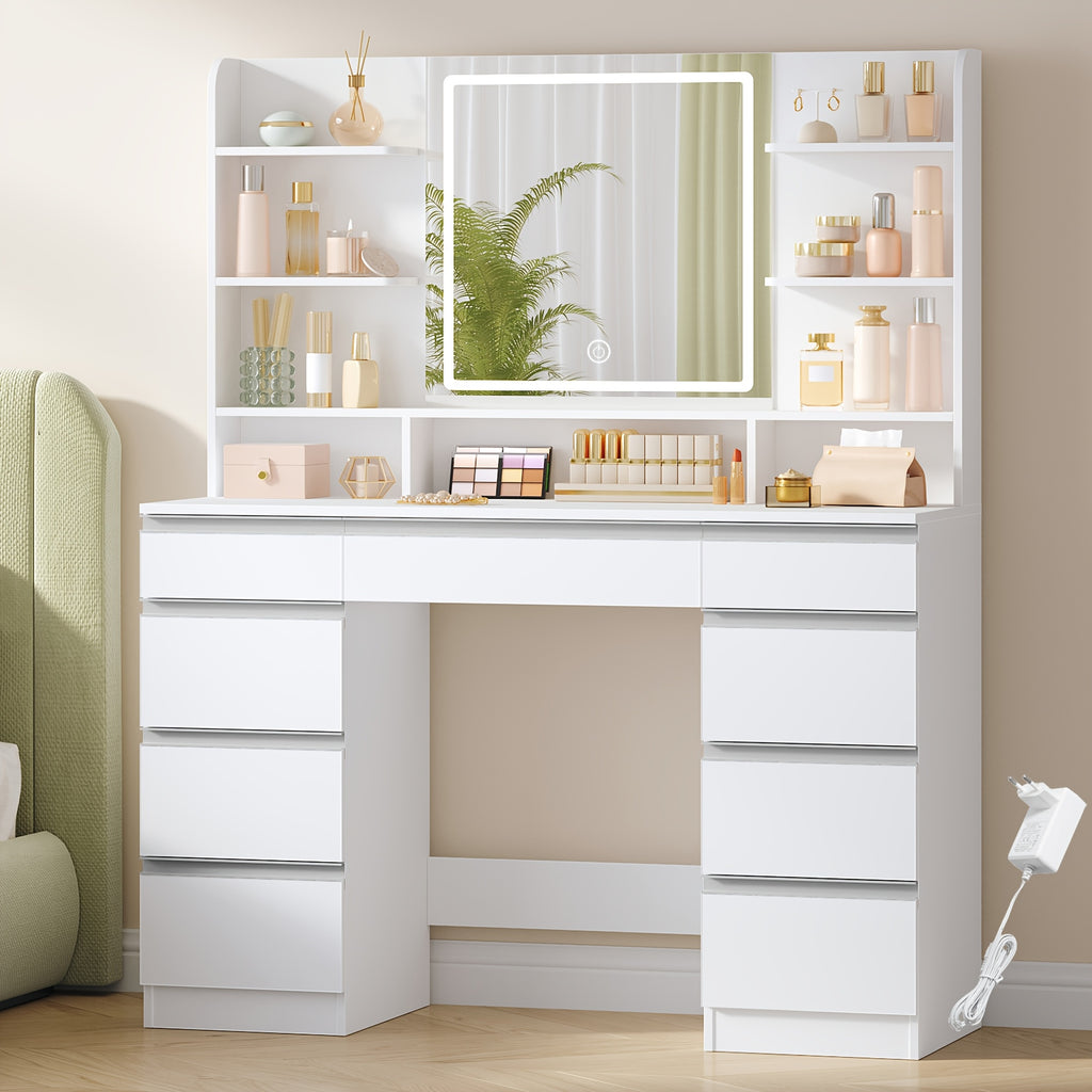 Schmuckschatulle, Weiß silbrig für Zuhause und Haustiere – Detailansicht 6