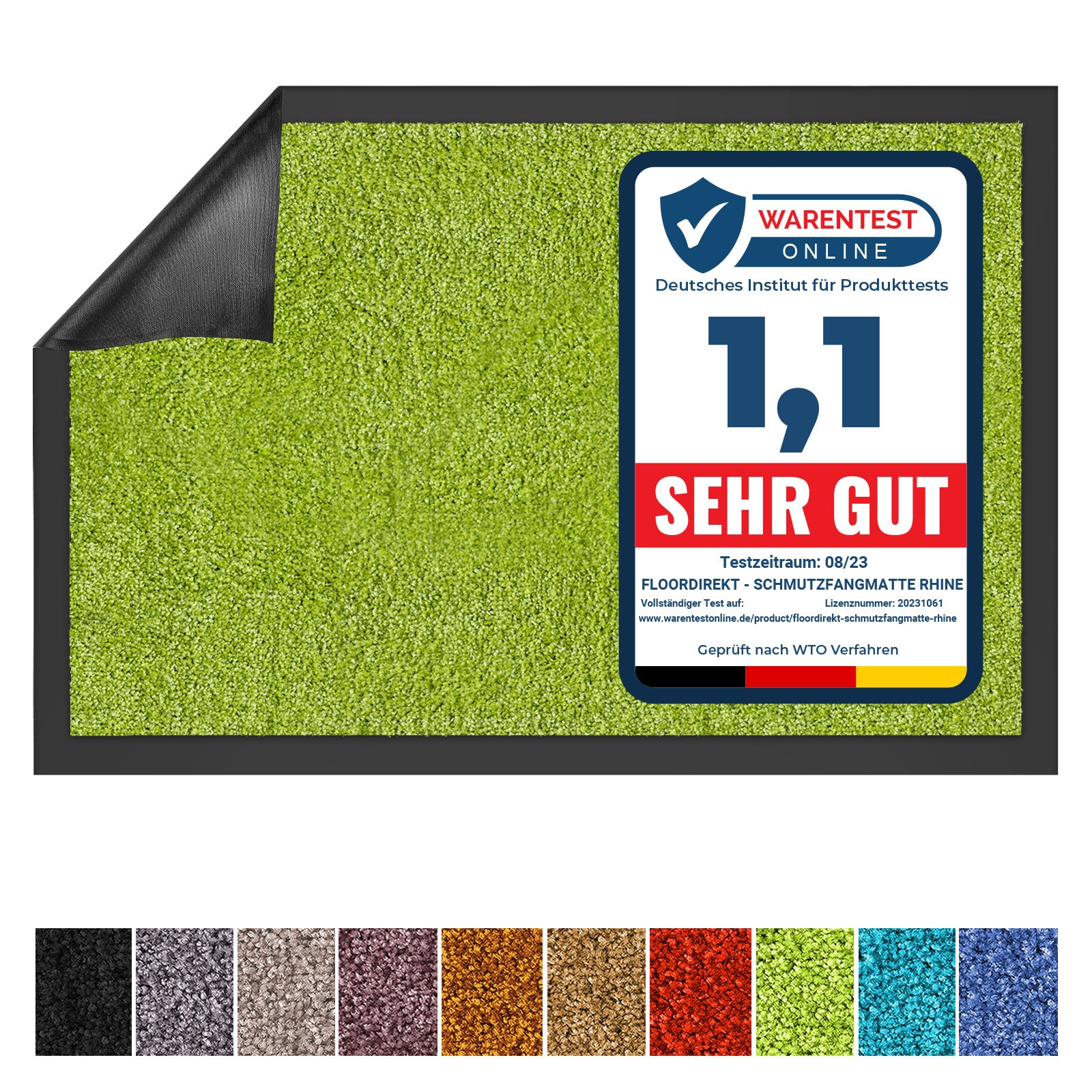 Schmutzfangmatte, SKY-Blau für Varianten und Innen – Detailansicht 49
