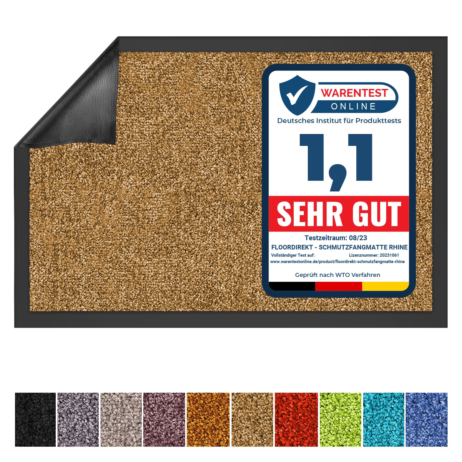 Schmutzfangmatte, SKY-Blau für Varianten und Innen – Detailansicht 57