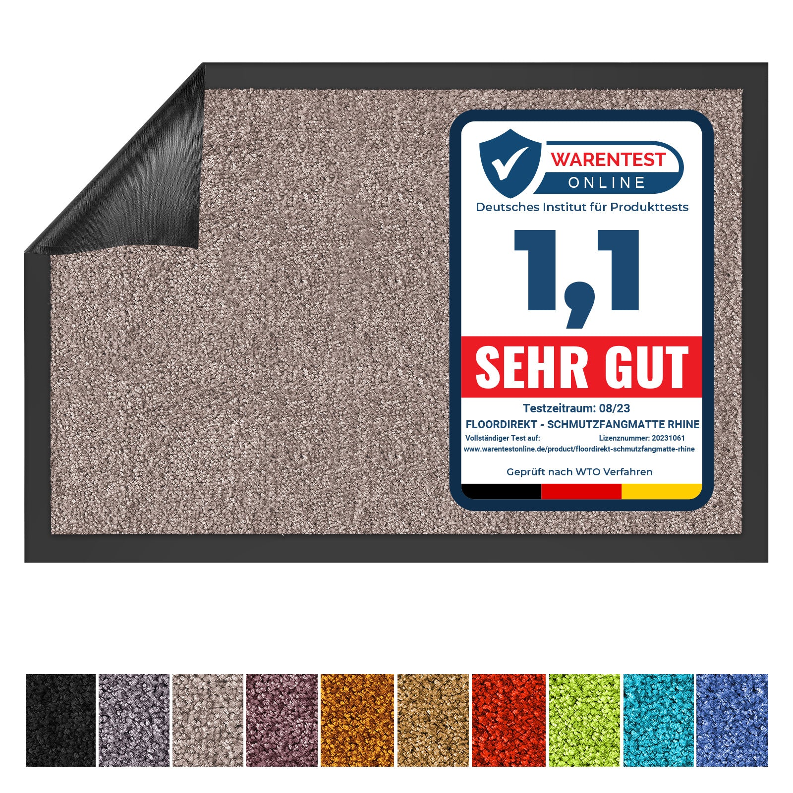 Schmutzfangmatte, SKY-Blau für Varianten und Innen – Detailansicht 74