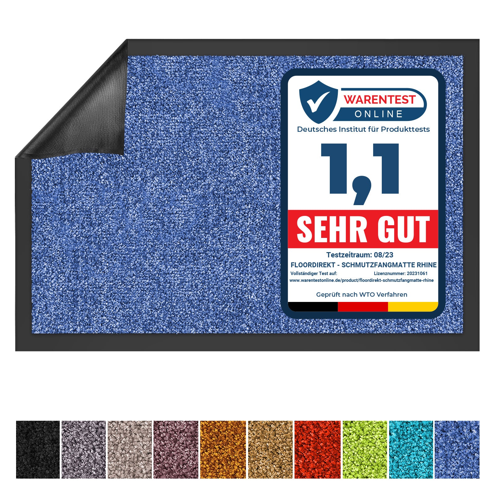 Schmutzfangmatte, SKY-Blau für Varianten und Innen – Detailansicht 77