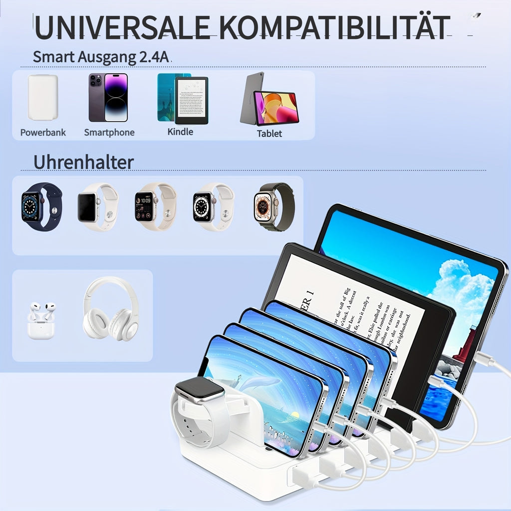 Schnellladehub für verschiedene Geräte, 50W für verschiedene Geräte und Alltag – Detailansicht 3
