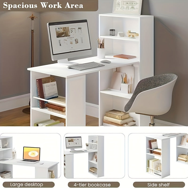 Schreibtisch, 1 Stück für Homeoffice und Arbeitszimmer – Detailansicht 6