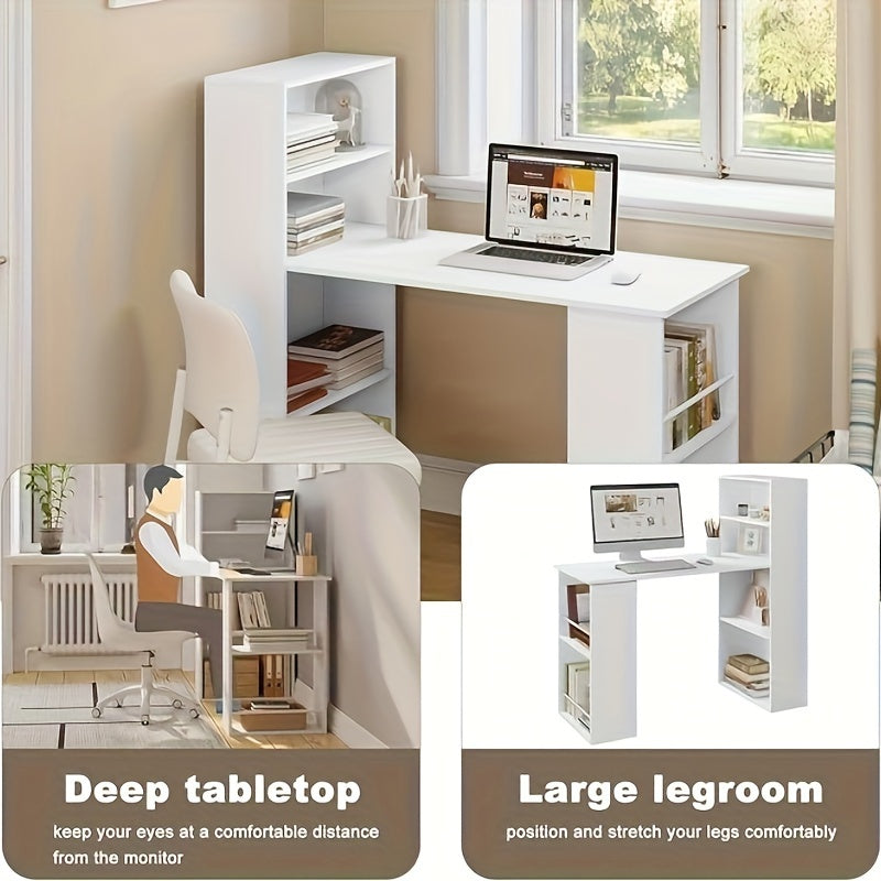 Schreibtisch, 1 Stück für Homeoffice und Arbeitszimmer – Detailansicht 12