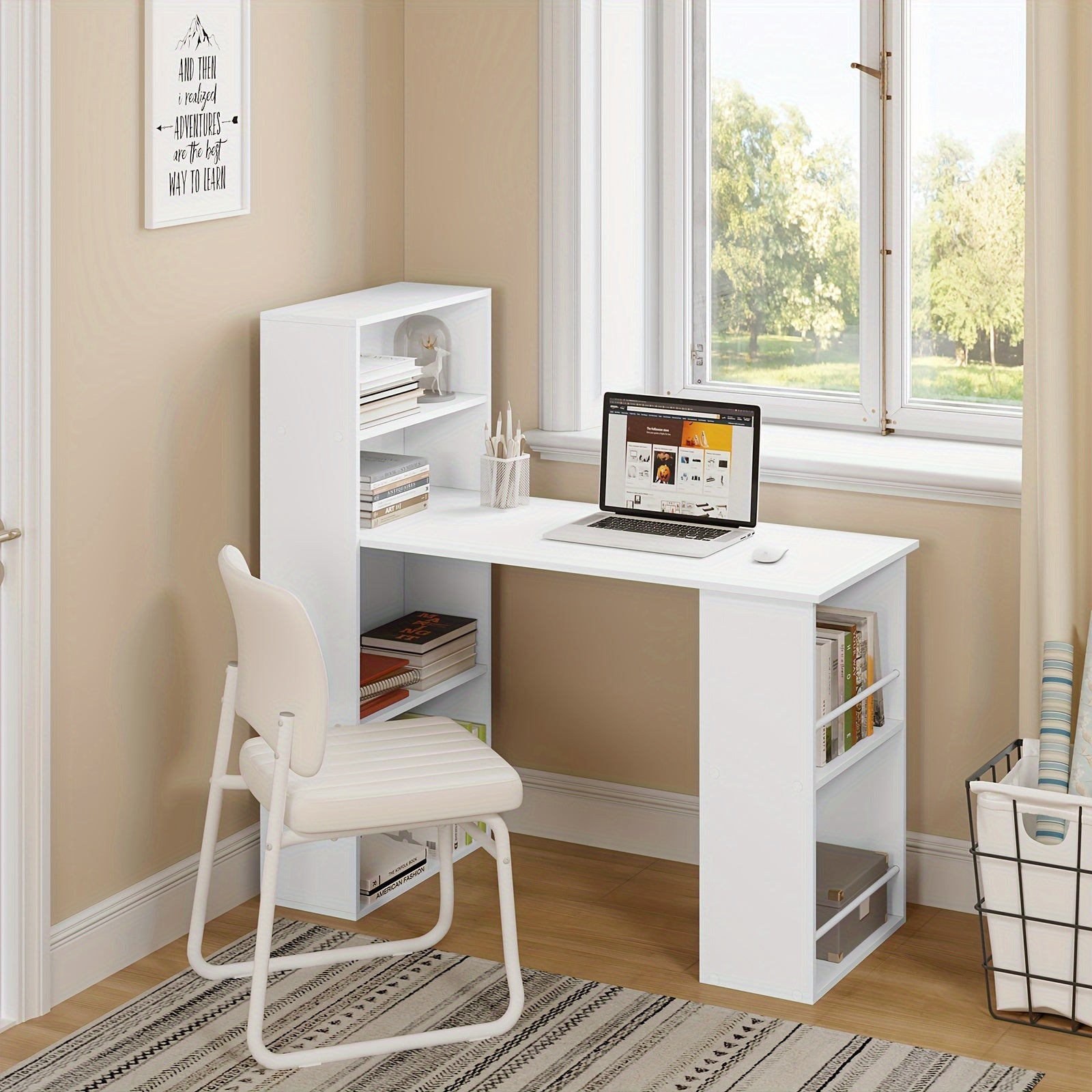 Schreibtisch, 120 cm für Homeoffice – Hauptansicht