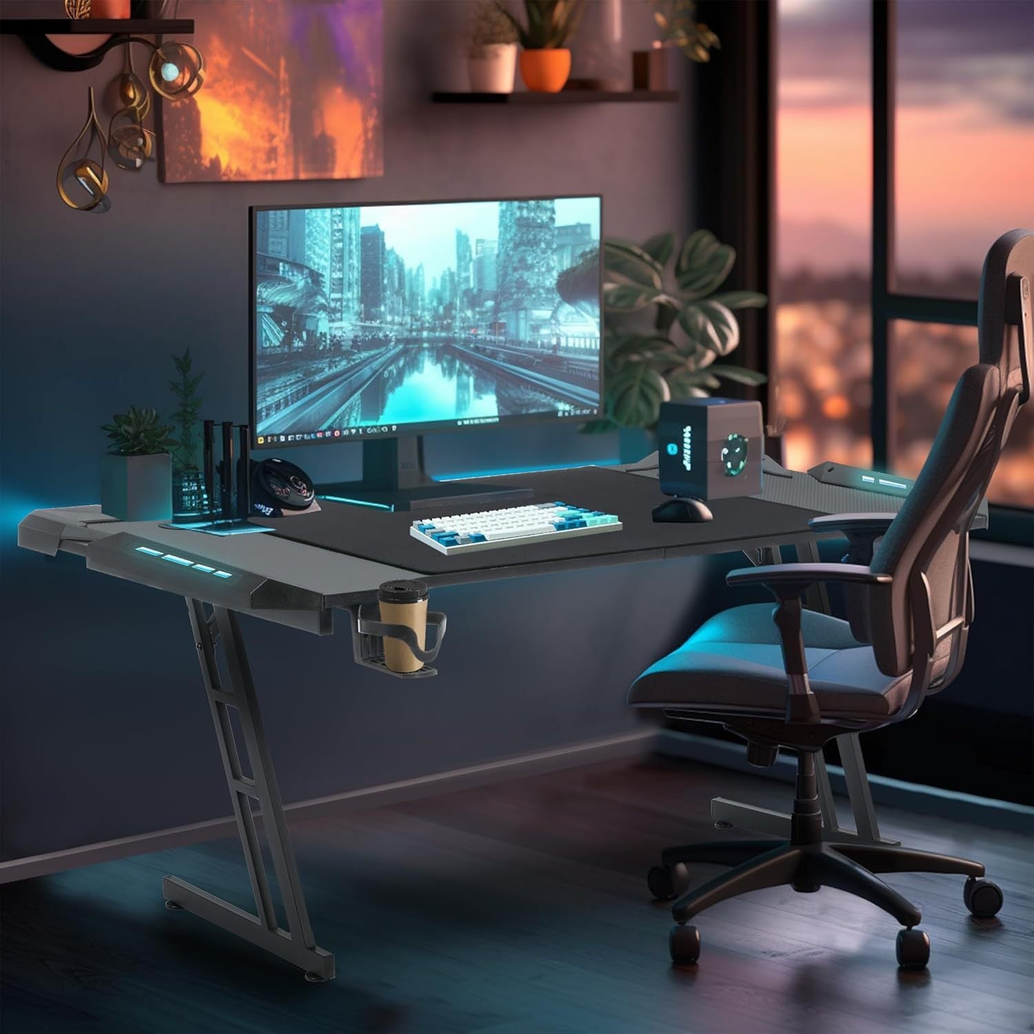 Schreibtisch, 120cm für Arbeitszimmer und Homeoffice – Hauptansicht