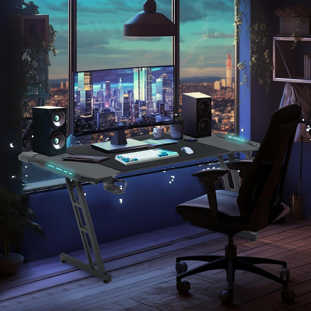 Schreibtisch, 120cm für Arbeitszimmer und Homeoffice – Detailansicht 8