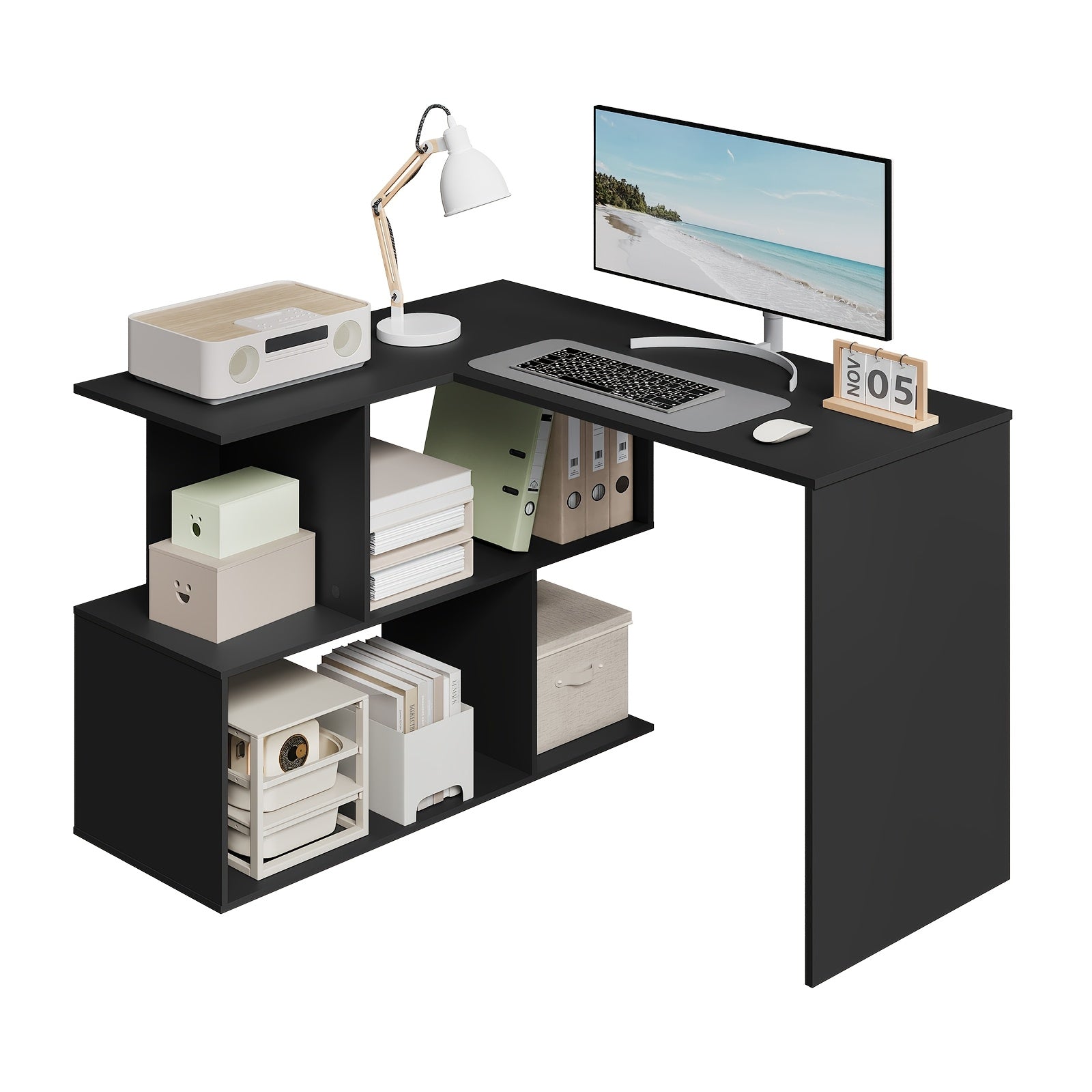 Schreibtisch, 1pc für Homeoffice – Detailansicht 5