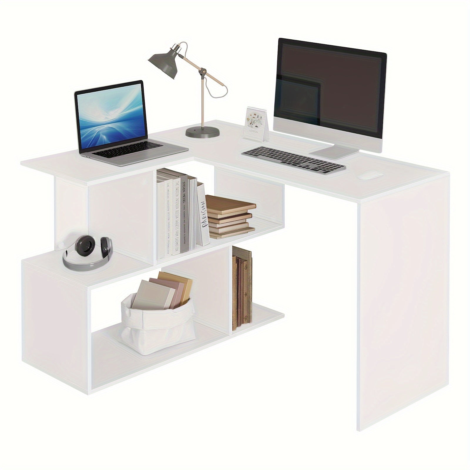 Schreibtisch, 1pc für Homeoffice – Detailansicht 10