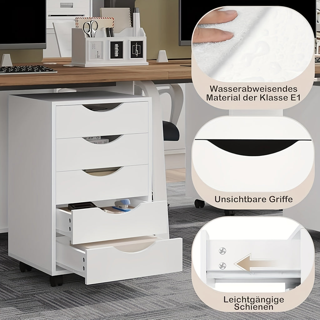 Schreibtisch, 40x66,5x40 Cm für Arbeitszimmer und Homeoffice – Detailansicht 9