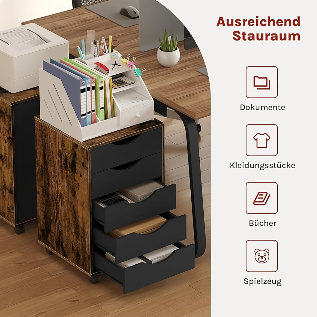 Schreibtisch, 40x66,5x40 Cm für Arbeitszimmer und Homeoffice – Detailansicht 10