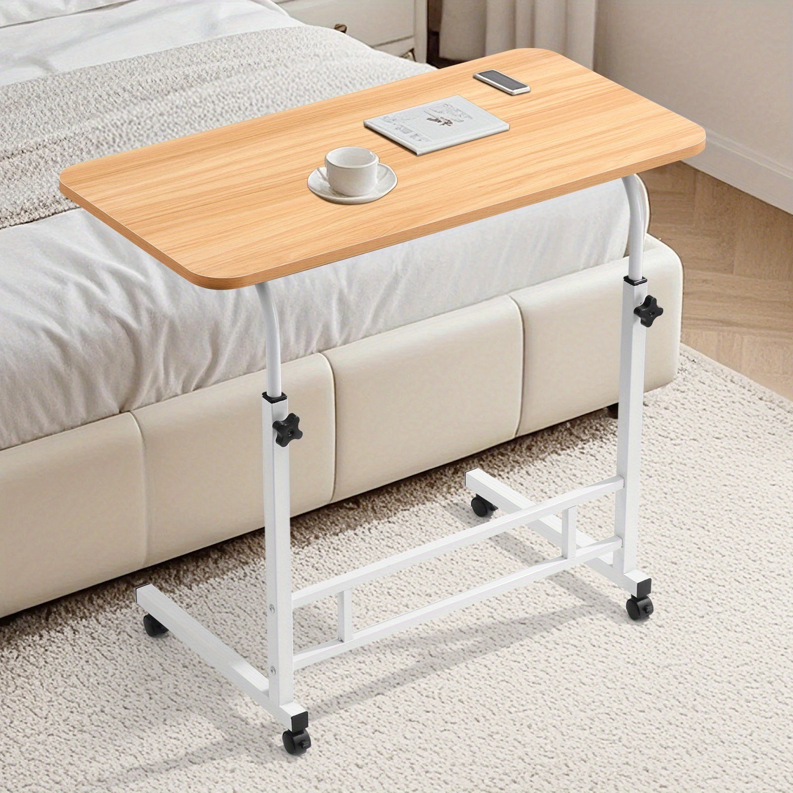 Schreibtisch, 67,06 cm für Arbeitszimmer und Homeoffice – Detailansicht 8