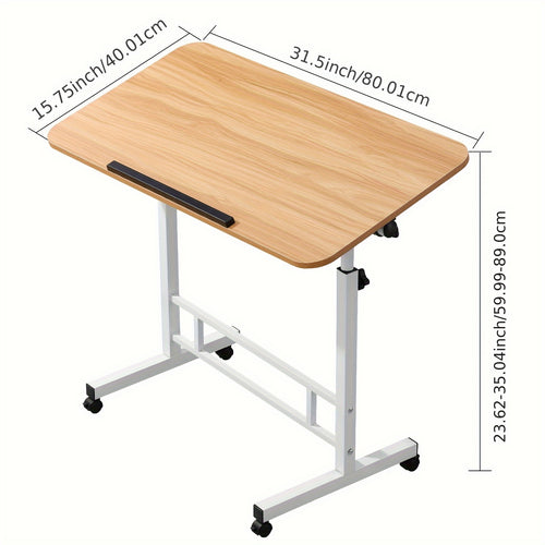 Schreibtisch, 88,9 cm für Arbeitszimmer und Homeoffice – Detailansicht 2