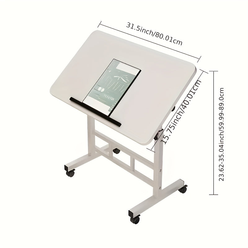 Schreibtisch, 88,9 cm für Arbeitszimmer und Homeoffice – Detailansicht 15