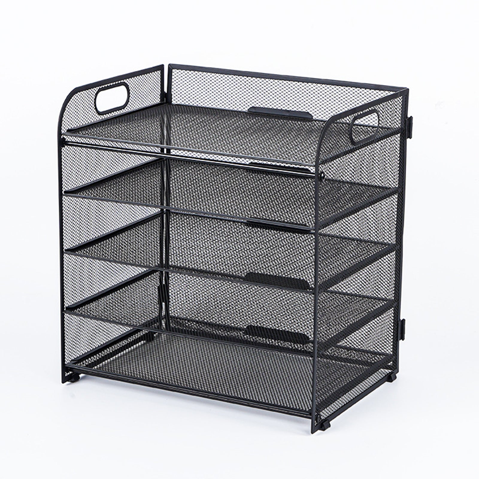 Schreibtisch, A4-Datei-Desktop-Datei-Organizer für Home Office für Arbeitszimmer – Detailansicht 10
