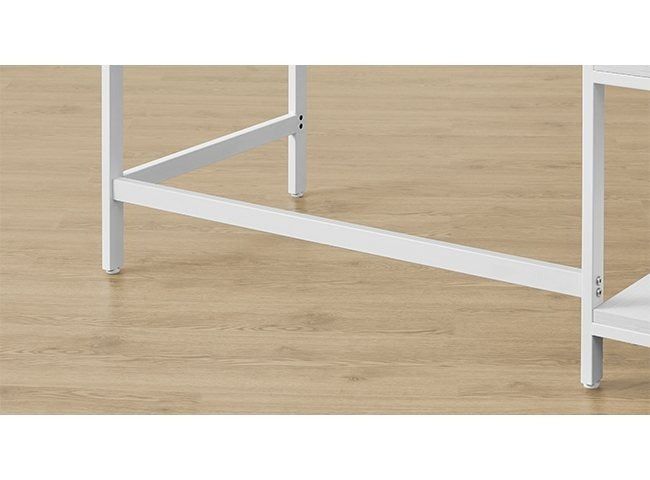 Schreibtisch, Ahornweiß für Arbeitszimmer und Homeoffice – Detailansicht 12