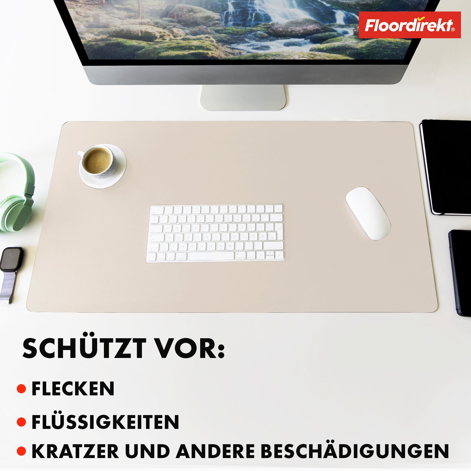 Schreibtisch, Blau für Arbeitszimmer und Homeoffice – Detailansicht 14