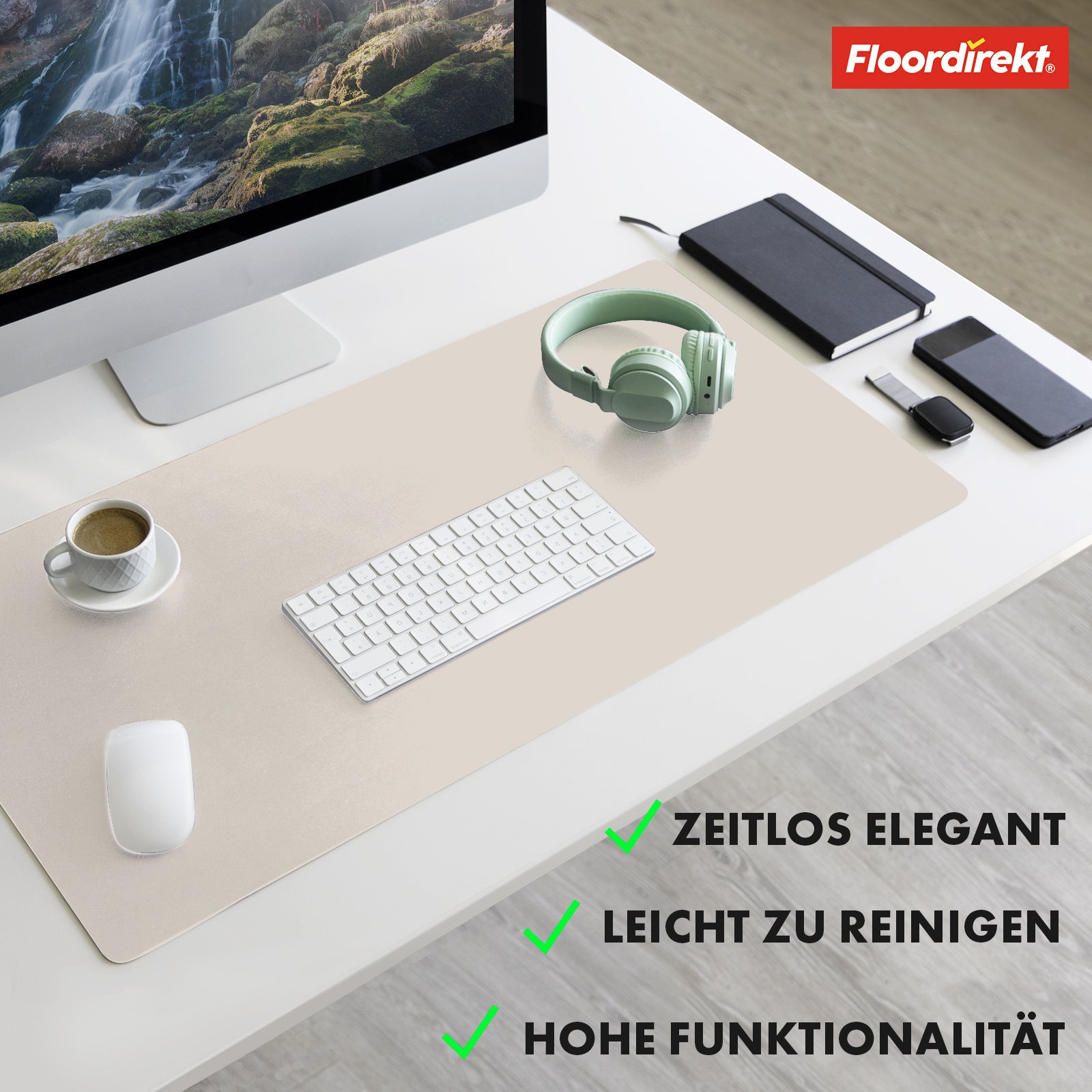 Schreibtisch, Blau für Arbeitszimmer und Homeoffice – Detailansicht 15