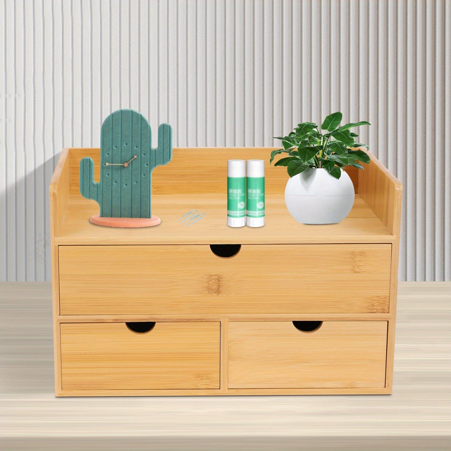 Schreibtisch, Holz für Homeoffice und Arbeitszimmer – Detailansicht 5
