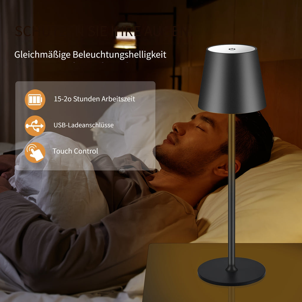 Schreibtisch, LED-Beleuchtung für Homeoffice und Arbeitszimmer – Hauptansicht