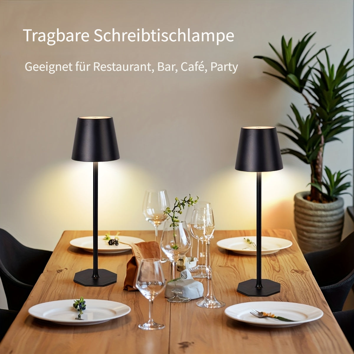 Schreibtisch, LED-Beleuchtung für Homeoffice und Studium – Hauptansicht